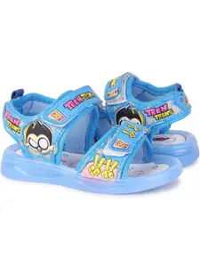 PENNEN Boys Mesh Blue Comfort Sandals