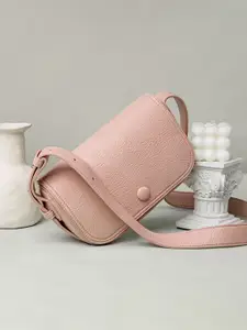 CORSICA PU Half Moon Satchel with Fringed