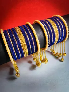 RIJOLI Blue Alloy Bangle