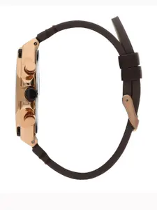 Lee Cooper Men Dial & Leather Straps Analogue Multi Function Watch LC07318.452