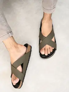 Killer Men Synthetic Leather Comfort Sandals