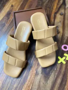 DESI COLOUR Women Open Toe Flats