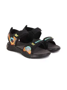 PENNEN Boys Grey Velcro Comfort Sandals