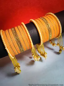 RIJOLI Peach Alloy Bangle
