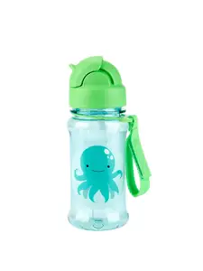 SKIP HOP Octopus Printed Tritan Renew Straw Bottle -355 mL