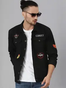 VOXATI Spread Collar Denim Jacket