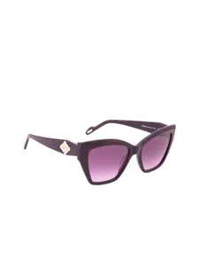GUESS Women Butterfly Sunglasses With UV Protected Lens GUS002475481BSG