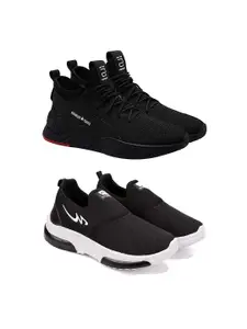 DRACKFOOT Men Running Non-Marking Shoes