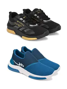 DRACKFOOT Men Running Non-Marking Shoes