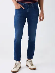 SPYKAR Men Slim Fit Mid-Rise Light Fade Jeans