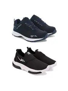 DRACKFOOT Men Running Non-Marking Shoes