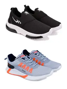 DRACKFOOT Men Running Non-Marking Shoes