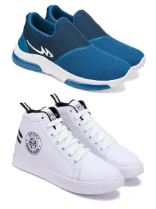 DRACKFOOT Men Running Non-Marking Shoes