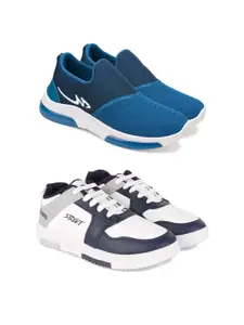 DRACKFOOT Men Running Non-Marking Shoes