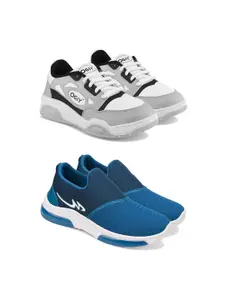 DRACKFOOT Men Running Non-Marking Shoes