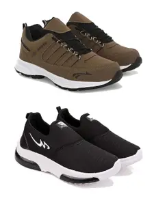 DRACKFOOT Men Running Non-Marking Shoes