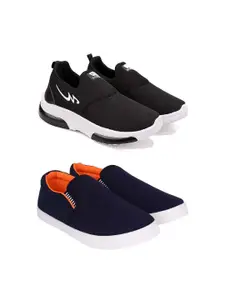 DRACKFOOT Men Running Non-Marking Shoes