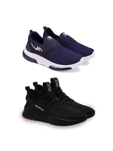 DRACKFOOT Men Running Non-Marking Shoes