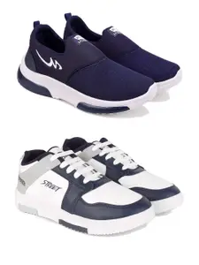 DRACKFOOT Men Running Non-Marking Shoes