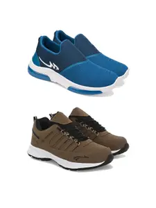 DRACKFOOT Men Running Non-Marking Shoes