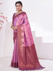 SGF11 Woven Design Zari Pure Silk Designer Kanjeevaram Saree