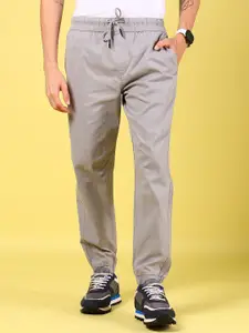 V-Mart Men Cotton Regular Fit Joggers Trousers