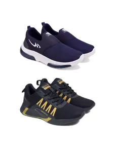 DRACKFOOT Men Running Non-Marking Shoes