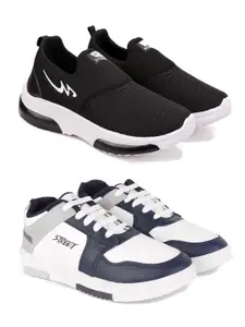 DRACKFOOT Men Running Non-Marking Shoes