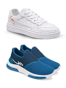 DRACKFOOT Men Running Non-Marking Shoes