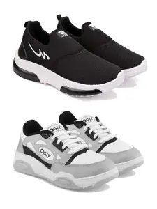 DRACKFOOT Men Running Non-Marking Shoes