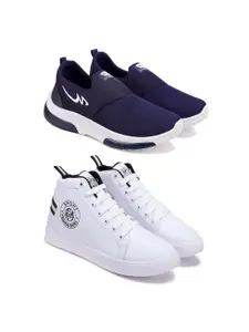 DRACKFOOT Men Running Non-Marking Shoes