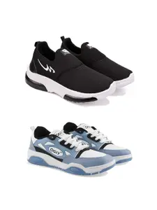 DRACKFOOT Men Running Non-Marking Shoes