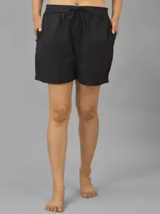 Suha Women Mid Rise Cotton Lounge Shorts