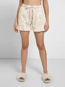 Dreamz by Pantaloons Women Printed Lounge Shorts