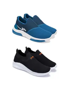 DRACKFOOT Men Running Non-Marking Shoes