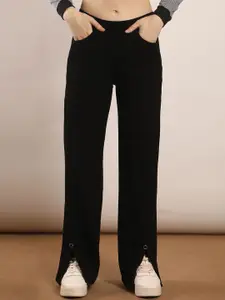 FCK-3 Women Wide Leg High-Rise Stretchable Jeans