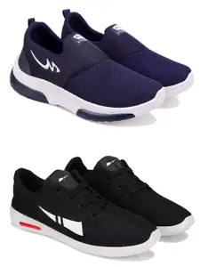 DRACKFOOT Men Running Non-Marking Shoes