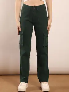 FCK-3 Women Straight Fit Mid-Rise Stretchable Jeans