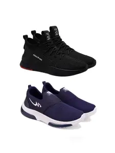 DRACKFOOT Men Running Non-Marking Shoes