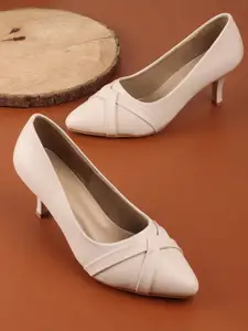 Lavie PU Slim Heeled Pumps