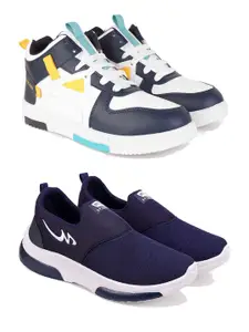 DRACKFOOT Men Running Non-Marking Shoes