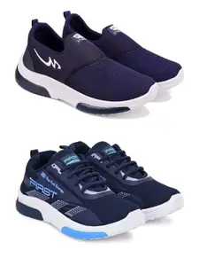 DRACKFOOT Men Running Non-Marking Shoes