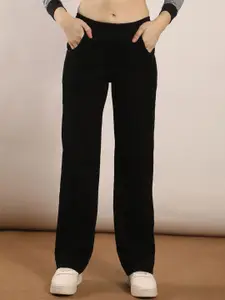 FCK-3 Women Wide Leg High-Rise Light Fade Stretchable Jeans