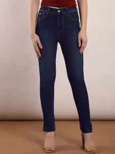 FCK-3 Women Regular Fit High-Rise Light Fade Stretchable Jeans