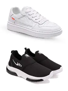 DRACKFOOT Men Running Non-Marking Shoes