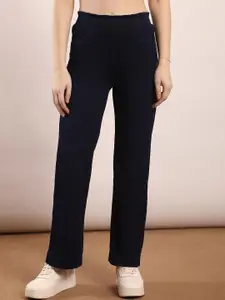 FCK-3 Women Wide Leg High-Rise Light Fade Stretchable Jeans