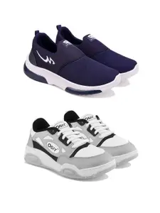 DRACKFOOT Men Running Non-Marking Shoes