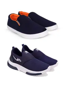 DRACKFOOT Men Running Non-Marking Shoes