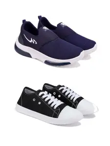 DRACKFOOT Men Running Non-Marking Shoes