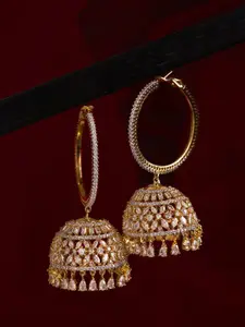 Voylla Contemporary Jhumkas Earrings
